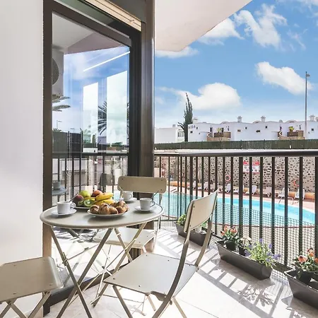 Home2Book Cozy Apartment Playa Del Ingles, Pool Exterior photo